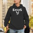 Vintage Eagles Inspirational Flying Eagles Graphic Hoodie