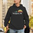 Vintage Freeport Texas Home Souvenir Print Unisex Hoodie