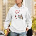 Faith Hope Love Snowman Jesus Dandelion Christian Christmas Unisex Hoodie