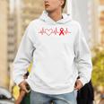 Heart Disease Awareness Month Ribbon Go Red Heart Hoodie
