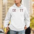 I'm CRAFTY AF Crafting Is My Cardio My Craft Mom Hobby Unisex Hoodie