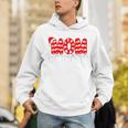 Mom Christmas Candy Cane Santa Costume Family Group Raglan Baseball Tee Unisex Hoodie