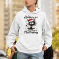 On The Naughty List I Regret Nothing Cat Christmas Lights Unisex Hoodie
