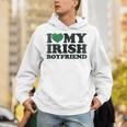 St Patrick Day I Love Irish Boys I Heart My Irish Boyfriend Hoodie
