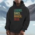 10 Years Old Legend Since March 2015 10Th Birthday Hoodie