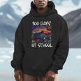 100 Days Of School Monster Truck Boy Kid 100Th Day Of School Hoodie