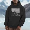 Alien UFO Raccoon Hoodie - Unisex Humor & Quirky Style