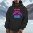 Bisexual Pride Flag Rainbow Bi Flag I Love My Bisexual Niece Unisex Hoodie