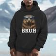 Bruh The Groundhog Woodchuck Photo Ground-Hog Day Bruh Hoodie Bruh The Groundhog Woodchuck Photo Ground-Hog Day Bruh Hoodie