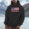 Chicken Fourth Of July Hen Farm July 4th American Flag USA Unisex Hoodie