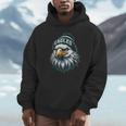 Cool Eagles Vintage Eagles Flying Bird Inspirational Hoodie