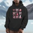 Coquette Bow Sonographer Valentine Ultrasound Tech Ob Tech Hoodie