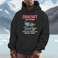 Crochet Yarn Fills My Days Yarn Fills Knitter Crochet Hoodie