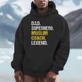 Dad Superhero Muslim Coach Muslim Coach Humor Islam Unisex Hoodie