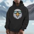 Eagles Lover Cool Bald Eagle's Head With Sunglasses Nature Hoodie