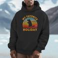 My Favorite Holiday Groundhog Day Sunset 2025 Hoodie