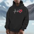 Flag Trinidad And Tobago Heartbeat Unisex Hoodie Flag Trinidad And Tobago Heartbeat Unisex Hoodie