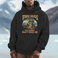 Free Tortoiseshell Cat Hugs Just Kidding Dont Touch Me Hoodie