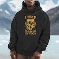 I Hike To Burn Off The CrazyRetro Camping Vintage Camper Hoodie