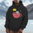 Hot Aromatic Drink Humor Pee In Your Happy Cup Bag Unisex Hoodie