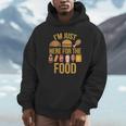 I'm Just Here For The Food Vintage Great For Food Lover Hoodie