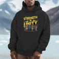 Juneteenth 1865 A Legacy Of Strength In Unity And Freedom Unisex Hoodie