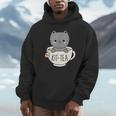 Kit-Tea Cute Kitten In Tea Cup Cat Lover Cat Pun Unisex Hoodie