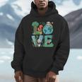 Love Earth Day Planet 2025 Anniversary Environmental Animals Hoodie