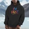I Love To Finger Paint Couples Hoodie
