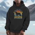 Newfoundland Dog Newfie Owner Retro Vintage Unisex Hoodie