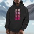 Personalized Name Luke I Love Luke Vintage Hoodie