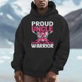 Proud Uncle Warrior Breast Cancer Awareness Hoodie