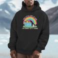 Raccoon Dumpster Fire Hoodie | Groovy Light of Mine for Unisex
