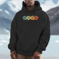 Retro Hawaiian Hibiscus Tropical Floral Flower Beach Vintage Unisex Hoodie
