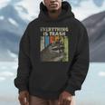 Retro Raccoon Lover Unisex Hoodie - Camping Vibes for All