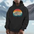Retro Vintage Hognose Snake With Sunglasses Herpetology Unisex Hoodie