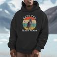Save the Trash Panda Raccoon Hoodie - Vintage Sunset Unisex