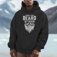 Sorry This Beard Is Taken Retro Valentines Day Dad Hoodie