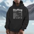 Stuffing Nutrition Facts Thanksgiving Dinner Nutrition Facts Unisex Hoodie