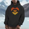 Sunset Sunrise Love Heart Hands Over Sun Unisex Hoodie