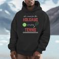 Tennis Novelty Holiday Tshirt Unisex Hoodie