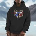 USA Patriotic Raccoon Unisex Hoodie | July 4th Trash Panda Design