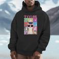 Vintage Taylor First Name Personalized Cat Birthday Party Hoodie