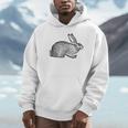 Cool Vintage Country Farm Animal Rabbit Hare Bunny Unisex Hoodie