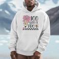 Cute 100Th Day Of School Coquette Bow 100 Days Of Pre-K Hoodie