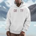 I'm CRAFTY AF Crafting Is My Cardio My Craft Mom Hobby Unisex Hoodie