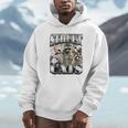Retro Raccoon Unisex Hoodie - Feral Summer Vibes