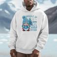 Snuggle Up Gnomies It's Cold Outside Cute Winter Gnome Hoodie