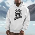 Unisex Hoodie - Adorable Raccoon Trash Panda | Fun Meme Design