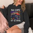 100 Days Of School Monster Truck Boy Kid 100Th Day Of School Hoodie